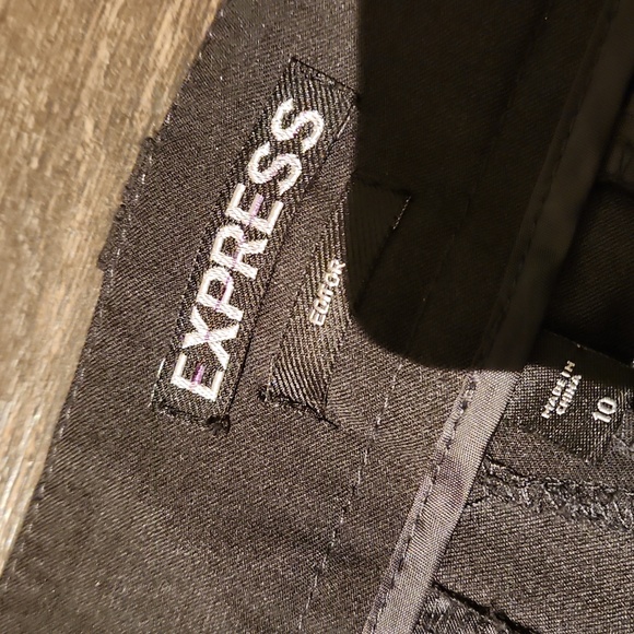 ❤️ EXPRESS EDITOR FIT SLIM ANKLE PANTS / TROUSERS, 10 (30) - Picture 5 of 9